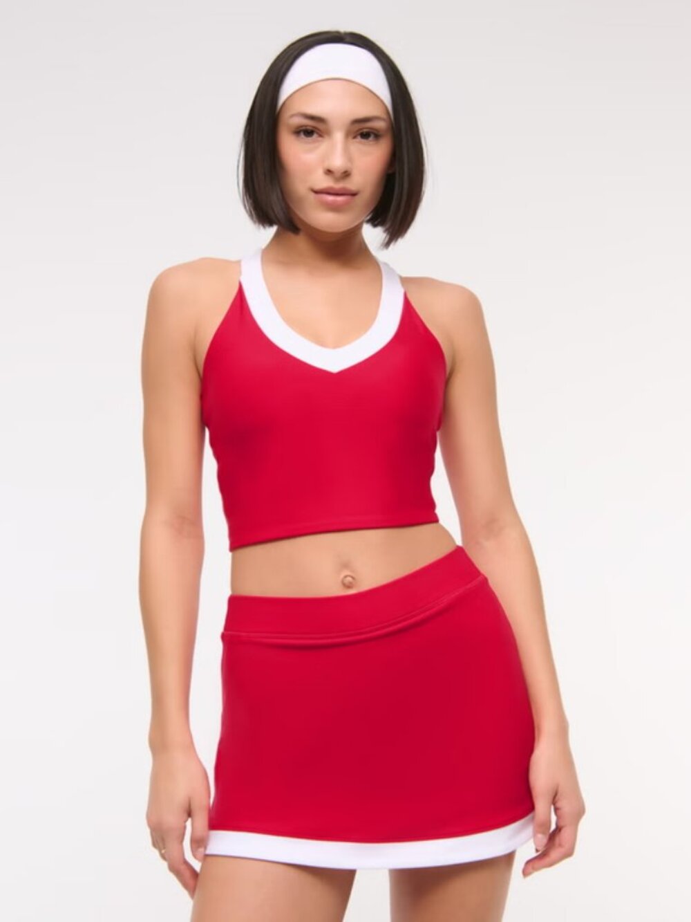 โค๏ธโจ Abercrombie YPB sculptLUX Racerback V-Neck Tank โ NWT โจโค๏ธ - Picture 2 of 6